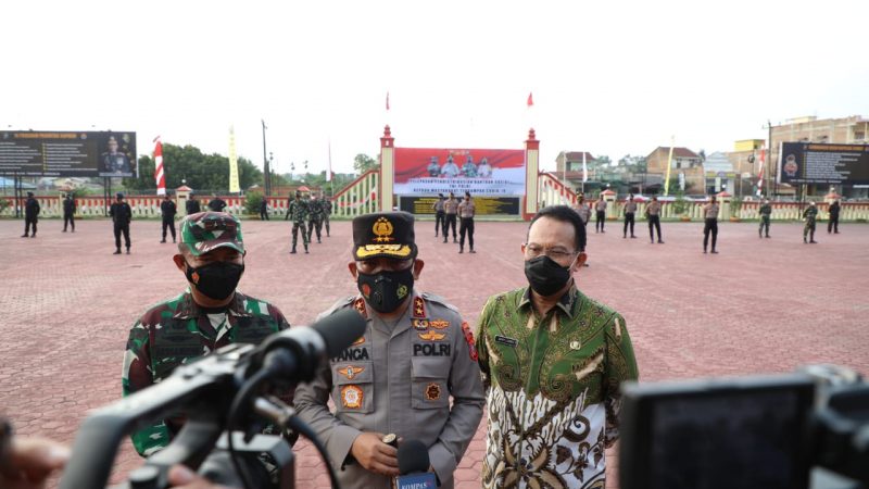 Kapoldasu Bersama Pangdam I/BB,Gerak Cepat Tindak Lanjuti Arahan Presiden Percepat Vaksinasi
