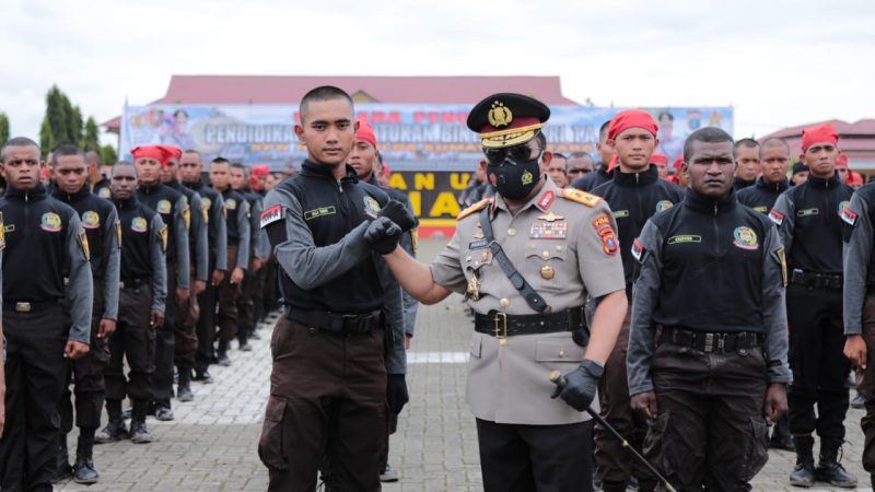 Upacara Penutupan Pendidikan Bintara Polri,Dipimpin Kapoldasu
