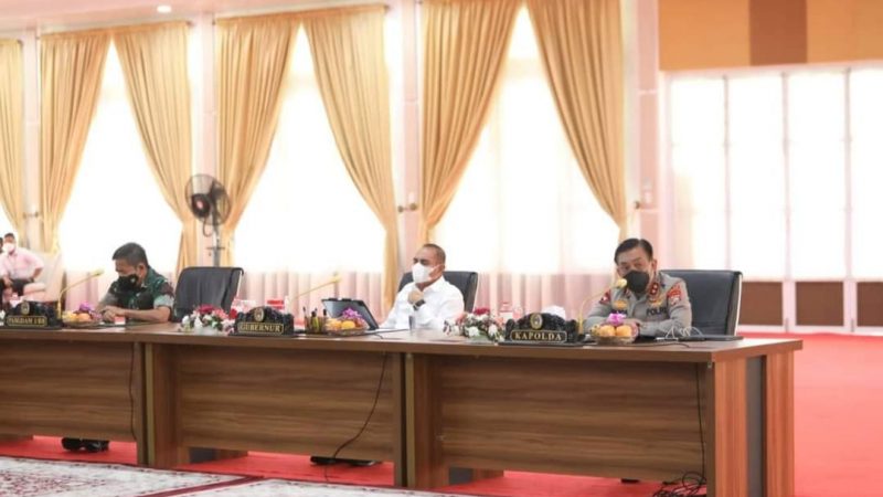 Kapoldasu Ikuti Arahan Presiden Terkait Penanganan Covid 19,dan Omicron