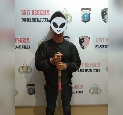 Polsek Binjai Utara Kembali Berhasil Ringkus Seorang Anggota Geng Motor