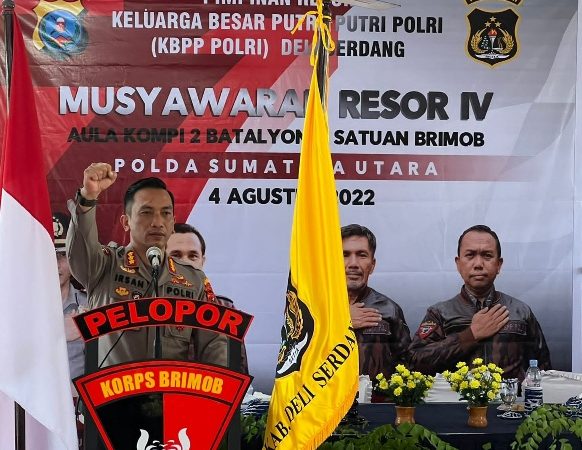 Kombes Pol Irsan Sinuhaji Hadiri Kegiatan Musyawarah Resor IV KBPP Polri Kabupaten Deli Serdang