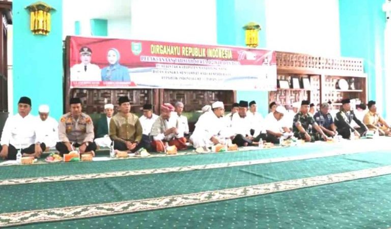 Sambut HUT Kemerdekaan RI, Polres Madina Gelar Dzikir dan Doa Bersama
