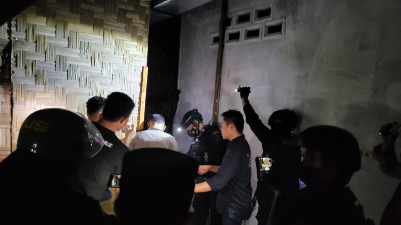 Tim Gabungan Kepolisian Grebek Diduga Lokasi Perjudian di Marelan Pasar 8