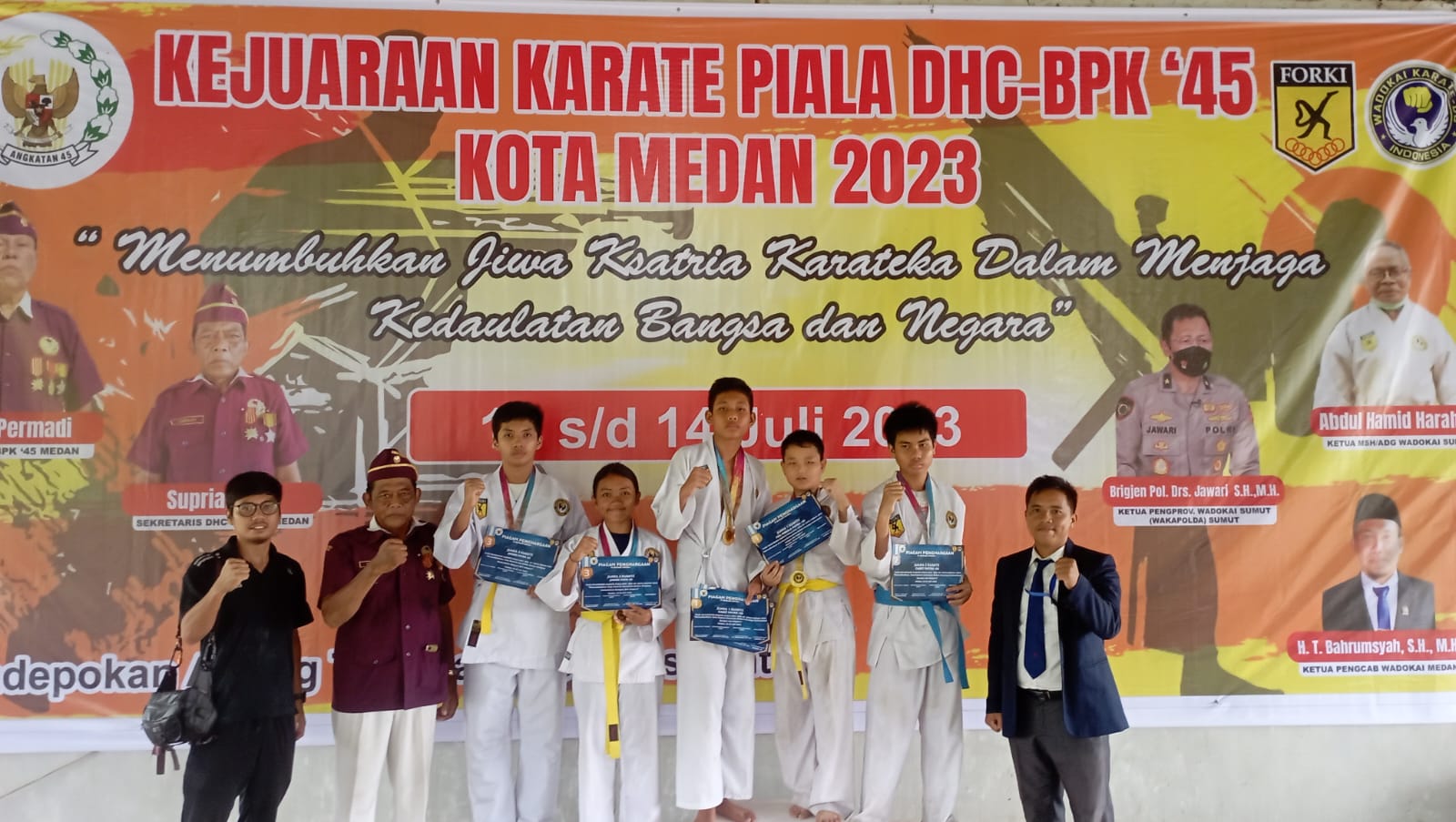 Perguruan Methodist 1 Medan Raih Juara Pada Kejuaraan Karate se-Kota Medan