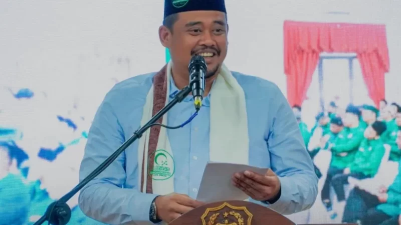 Bobby Nasution Hadiri Pelantikan Pengurus Cabang dan Ranting Al Jam’iyatul Washliyah se-Kota Medan
