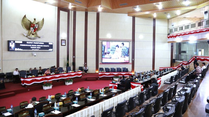 Pembukaan Masa Persidangan Kesatu