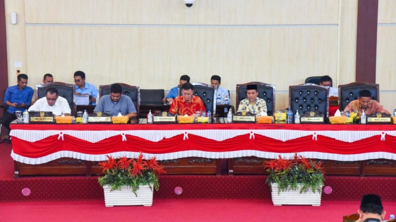 DPRD Medan Gelar Paripurna LKPJ Tahun 2023