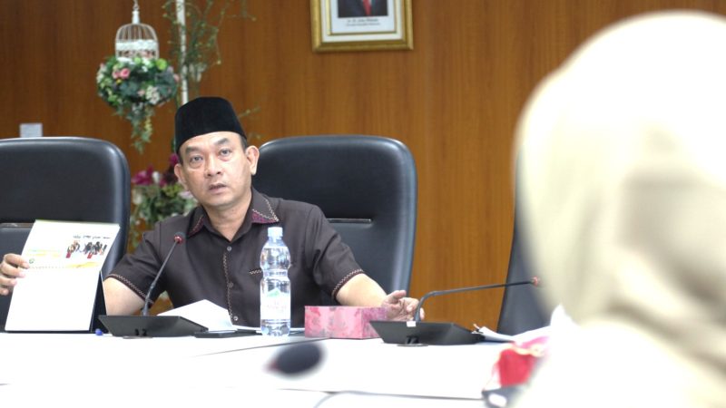 Dedy Pimpin Rapat Bapemperda