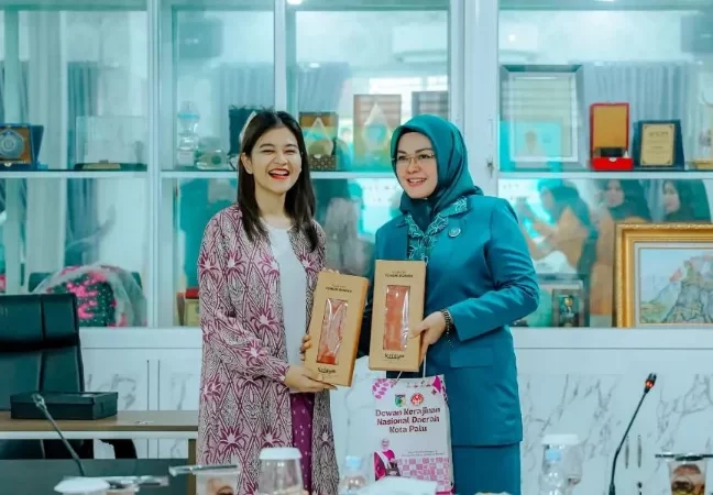 Ny Kahiyang Ayu Terima Kunjungan Rombongan TP PKK Kota Palu