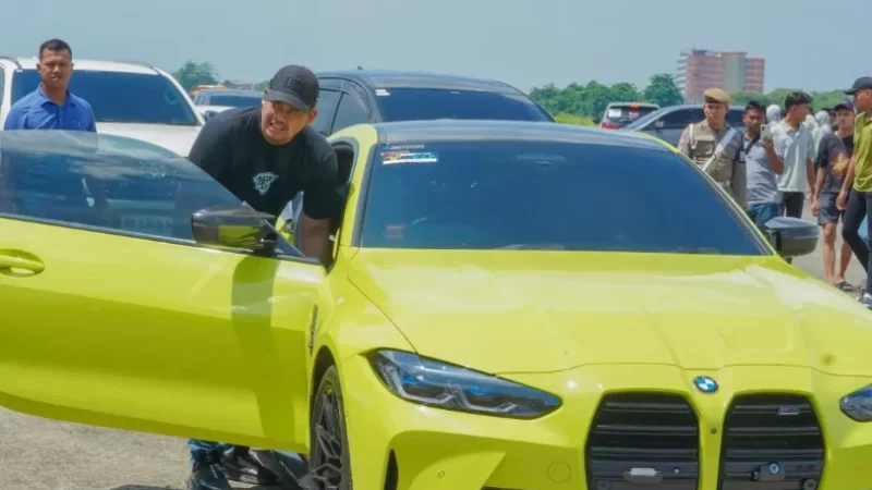 Bobby Nasution Jajal Lajur Lintasan Racers Day Out di Eks Bandara Polonia Medan