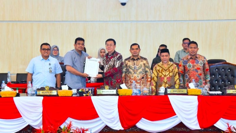 Rapat Paripurna Penyetujuan Ranperda dan APBD 2025