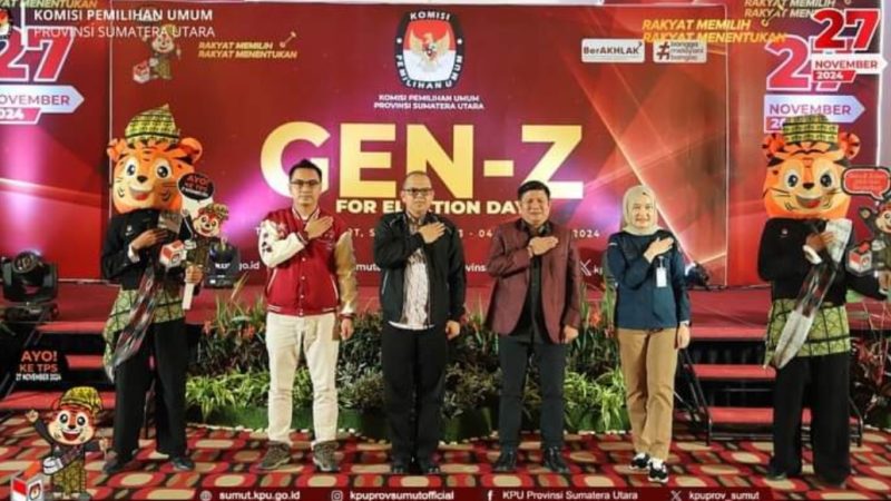 KPU Sumut Adakan Kegiatan Sosdiklih Gen Z