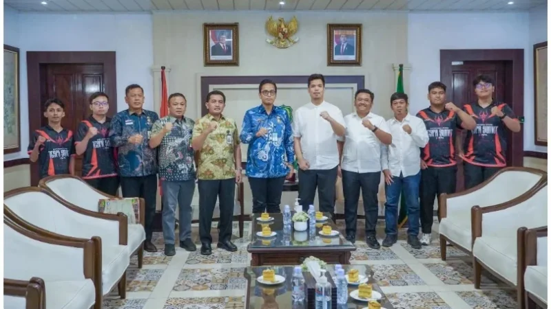 Rico Waas Dukung Pegiat e-Sport Kota Medan Dalam Ajang Fornas di NTB