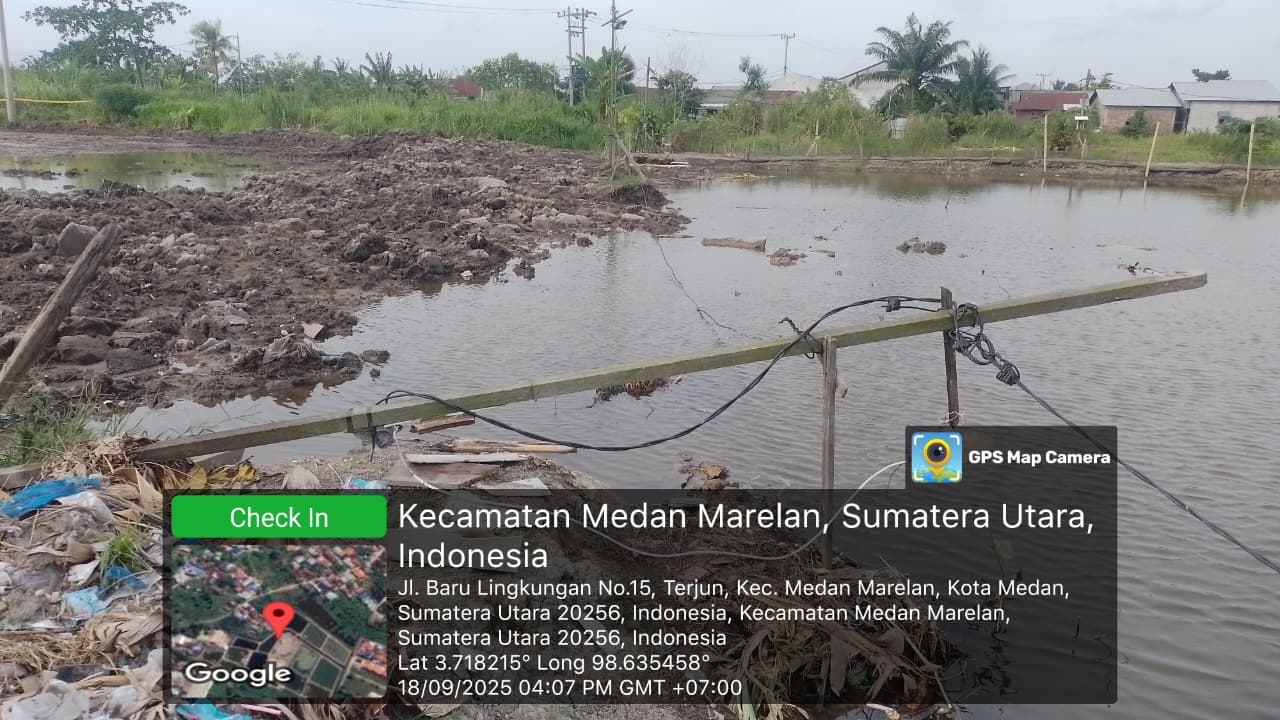 Susanto Laporkan Pengerusakan dan Penyerobotan Tanahnya Seluas 4,5 H di Medan Marelan