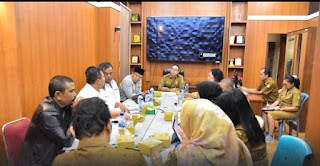 Fungsi Pengawasan Komisi II Lakukan Kunjungan ke Disdikbud dan Dinkes