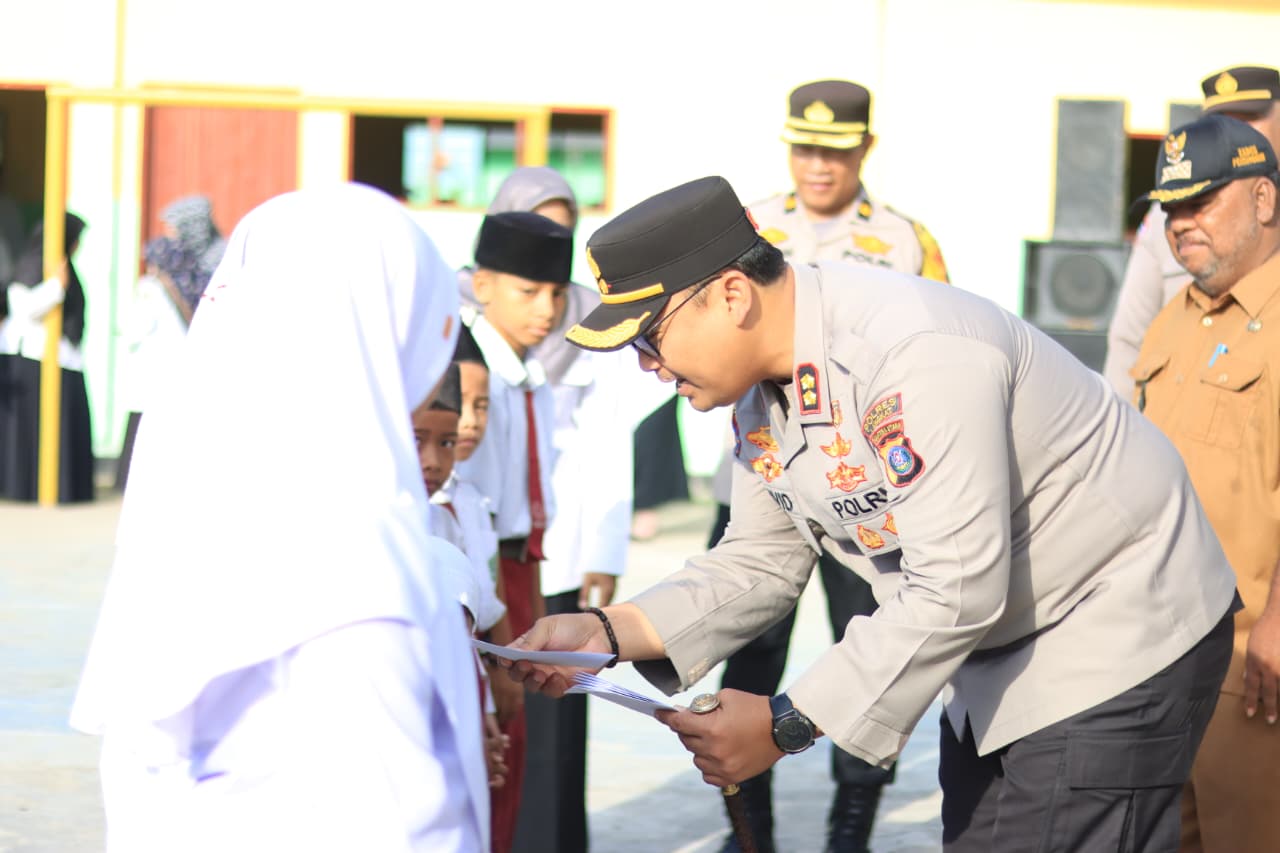 Kapolres Langkat Pimpin Upacara di Yayasan Al-Ihsan, Tekankan Disiplin, Anti Bullying, dan Kepedulian Sosial