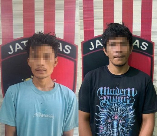 Manfaatkan Situasi Pascabencana, Dua Pelaku Pencurian di Tukka Diringkus Sat Reskrim Polres Tapteng
