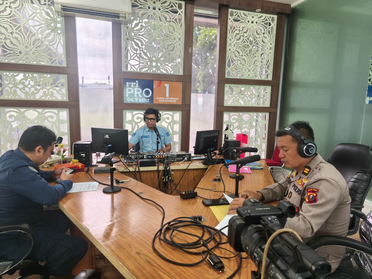Lewat Dialog Interaktif, Polsek Batang Kuis Paparkan Upaya Tekan Kriminalitas di Wilayahnya