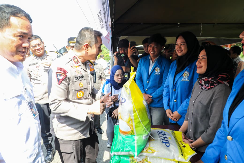 Polda Sumut dan Bulog Gelar Gerakan Pangan Murah Serentak, Stabilkan Harga Jelang IdulFitri