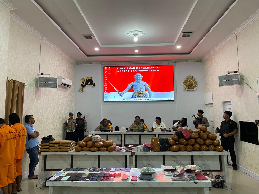 Polres Madina Rilis 11 Kasus Narkotika Selama Februari 2026, 15 Tersangka Diamankan