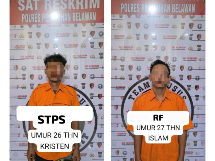 3 Hari Dikejar, Polres Belawan Ringkus Begal Sadis Sopir Tangki, 2 Pelaku Ditangkap