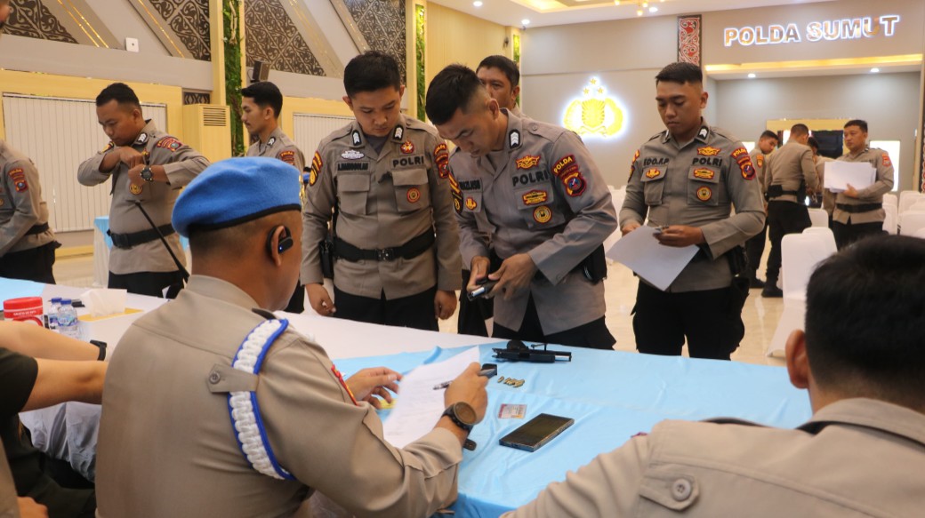Propam–SLOG Mabes Polri Periksa Senpi di Polda Sumut, Tegaskan Disiplin dan Akuntabilitas Anggota