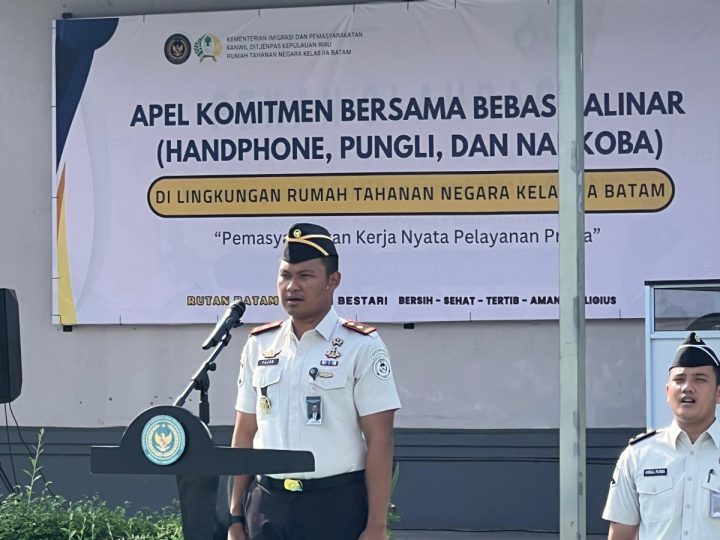 SATU TEKAD, SATU SUARA RUTAN BATAM GAUNGKAN KOMITMEN BEBAS HALINAR