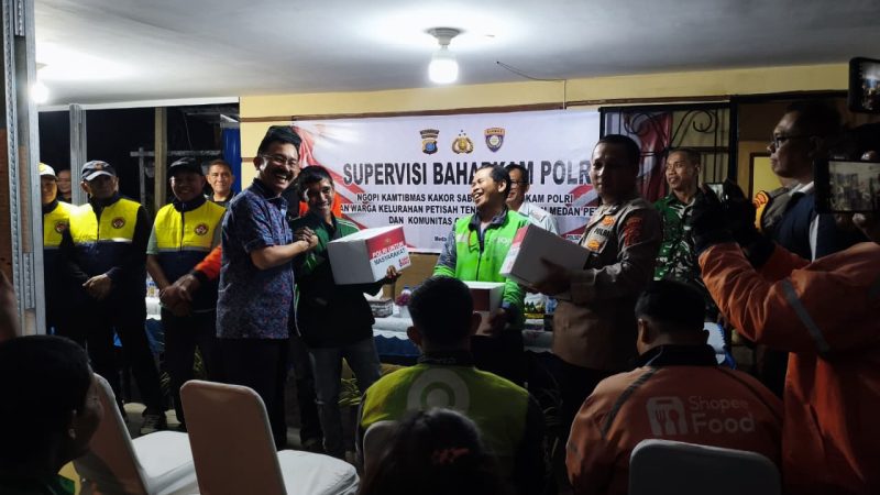 Ngopi Kamtibmas di Medan, Baharkam Polri Perkuat Kolaborasi Warga dan Ojol Jaga Keamanan