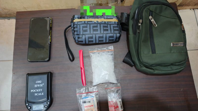 Satresnarkoba Polres Langkat Tangkap Pria Pemilik 64,74 Gram Sabu di Stabat