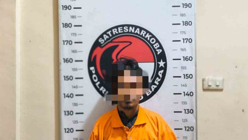 Satresnarkoba Polres Batu Bara Gelar Grebek Sarang Narkoba – Amankan Satu Tersangka dan Barang Bukti Diduga Sabu