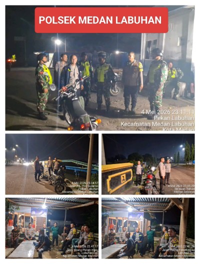 Patroli Skala Besar KRYD di Belawan, Libatkan Brimob Polda Sumut, Situasi Kondusif Tanpa Gangguan