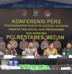Medan “Bersih-Bersih”: Polrestabes Medan Gulung 290 Pelaku Kejahatan, 19 Diterjang Timah Panas