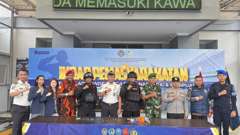 RUTAN BATAM TEGUHKAN KOMITMEN BERSIH DARI HANDPHONE ILEGAL, NARKOBA, DAN PENIPUAN