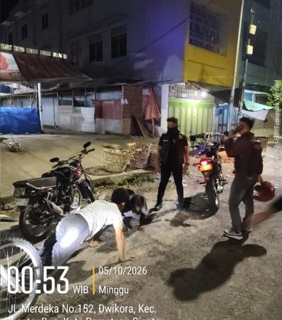 Antisipasi Guantibmas, Polres Pematangsiantar Laksanakan KRYD dan Tiga Sepedamotor Knalpot Brong Diamankan