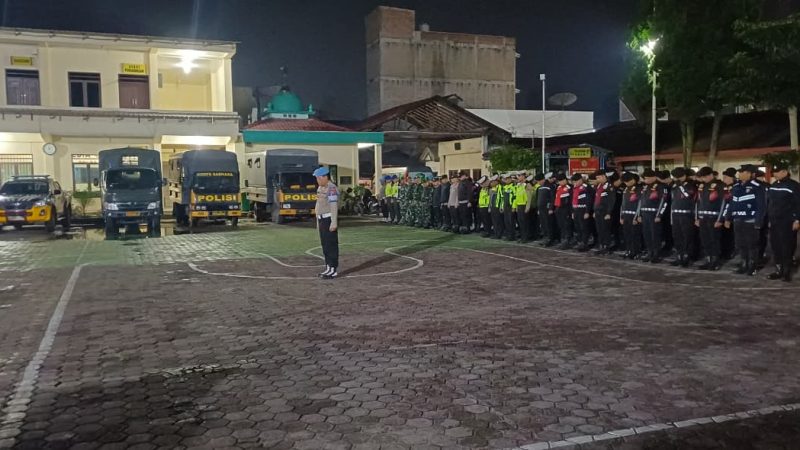 Antisipasi Dampak Pemadaman Listrik Bergilir, Polres Karo Gelar Patroli Gabungan Skala Besar
