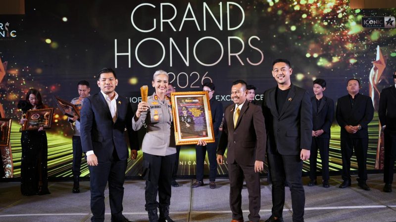 Kapolres Pematang Siantar Raih Penghargaan The Best Inspiring and Integrity Women 2026 