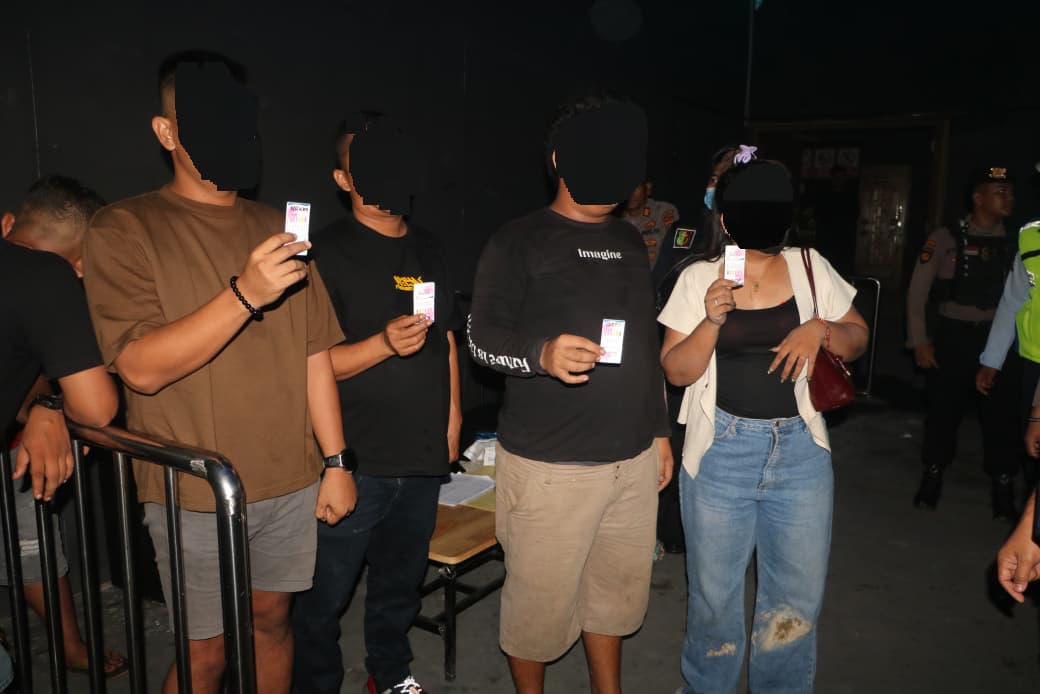 Razia THM High Pass Medan, Polda Sumut Amankan 4 Pengunjung Positif Narkotika