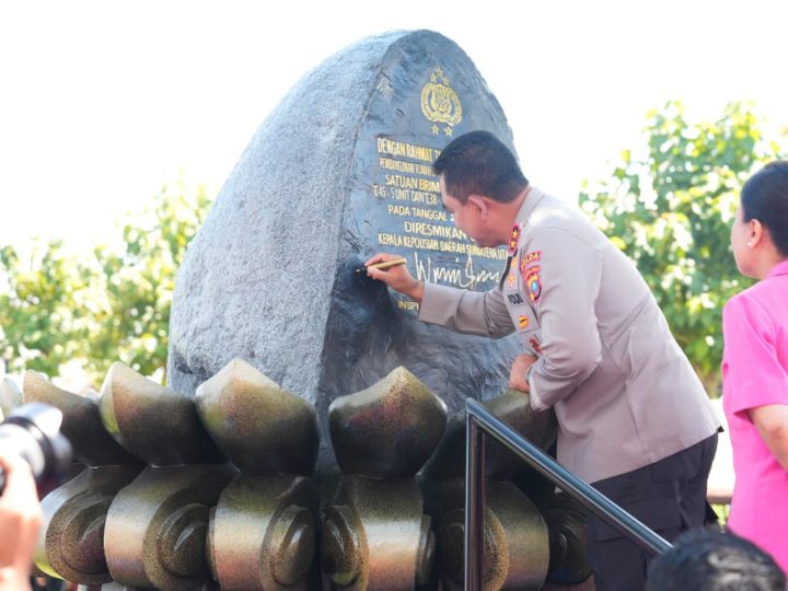 Kapolda Sumut Resmikan SPPG dan 40 Rumah Dinas Personel di Kompi II Batalyon A Brimob