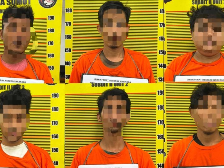 Enam Penyerang Polisi Saat Penggerebekan Narkoba di Multatuli Diamankan, Urine Positif Sabu