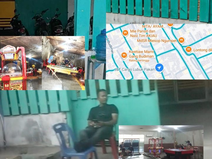 Polda Sumut Diminta Tangkap Pengelola Judi dan Bandar Judi di Jalan Tengku Fahrudin Lubuk Pakam