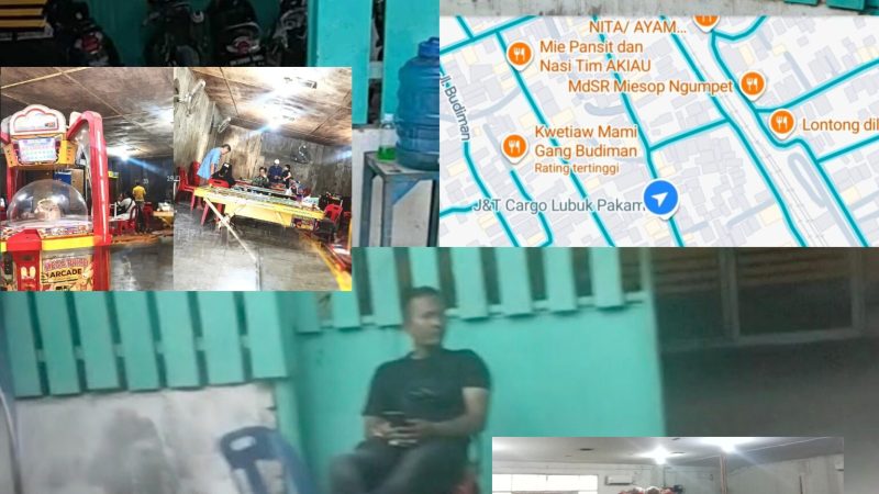 Polda Sumut Diminta Tangkap Pengelola Judi dan Bandar Judi di Jalan Tengku Fahrudin Lubuk Pakam