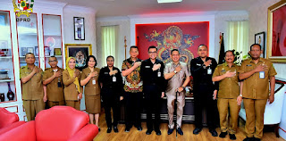 Kedatangan Peserta Serdik Sespimmen Polri Disambut Ketua DPRD Medan