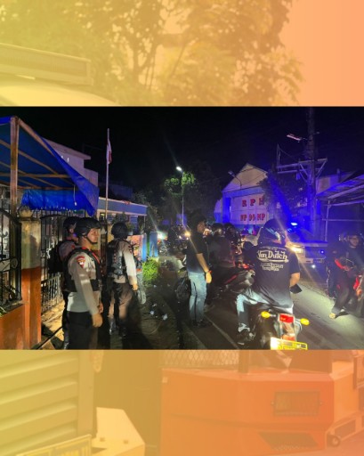 Brimob Polda Sumut Hadir di Tengah Malam, Patroli Gabungan KRYD Persempit Ruang Gerak Pelaku Kejahatan Jalanan