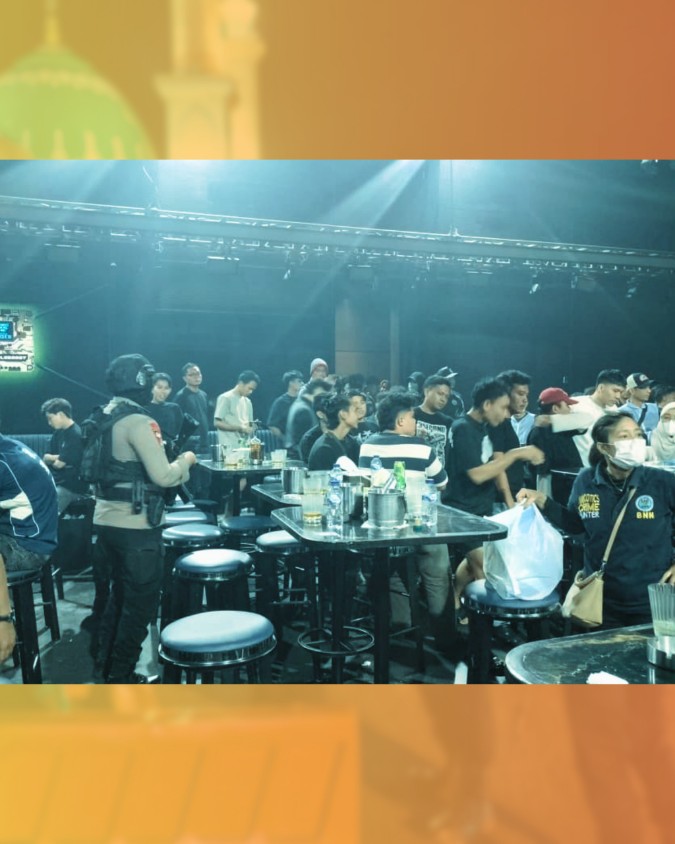 Sinergi Brimob Sumut dan BNNP Sumut Perangi Narkoba, Dua Pengunjung Tempat Hiburan Malam Terindikasi Positif