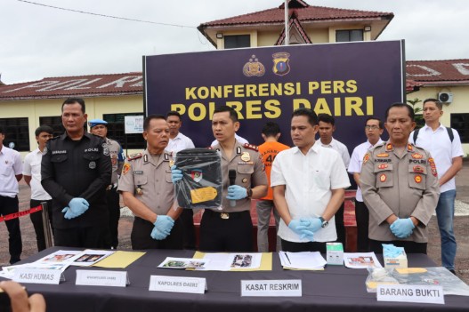 Polres Dairi Bongkar Rekayasa Begal Rp297 Juta, Pelaku Diduga Terjerat Judi Online