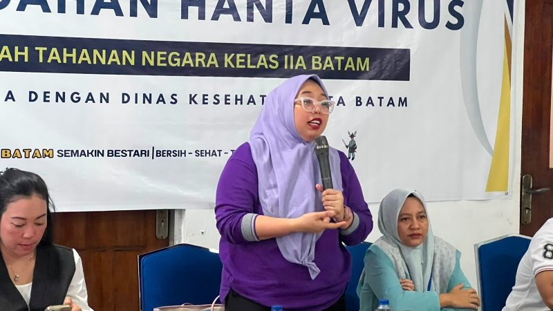 RUTAN BATAM GANDENG DINAS KESEHATAN GELAR SOSIALISASI HANTAVIRUS