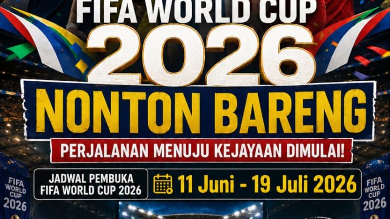 Piala Dunia 2026 Bergulir, Polda Sumut Buka Nobar Gratis untuk Masyarakat hingga Laga Final