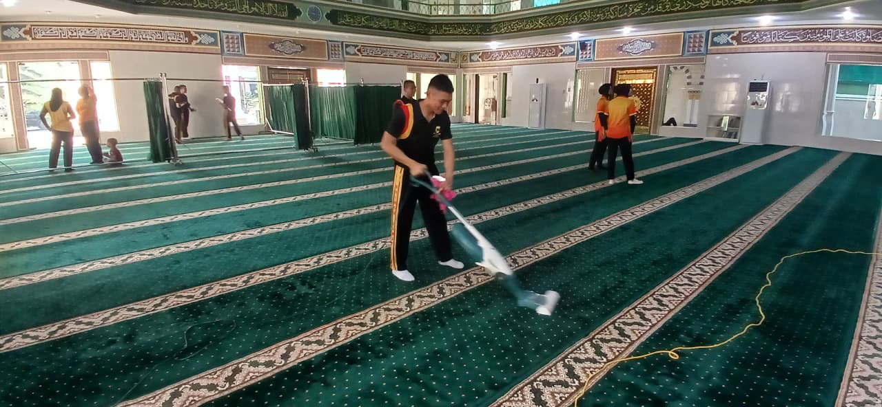 Sambut HUT Bhayangkara ke-80, Polda Sumut Gelar Bakti Religi di Gereja Oikumene dan Masjid Al-Hidayah