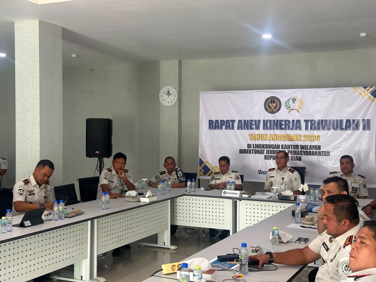 Hadiri Rapat Anev Triwulan II, Karutan Batam Paparkan Capaian Kinerja dan Inovasi Layanan