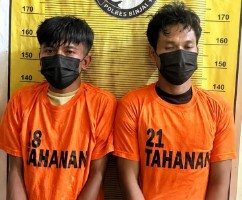 Tak Ada Ruang Bagi peredaran gelap Narkoba, Polres Binjai Amankan Dua Pelaku Penjual Sabu